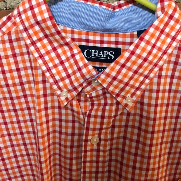 Chaps easy care checkered button down - Picture 2 of 4